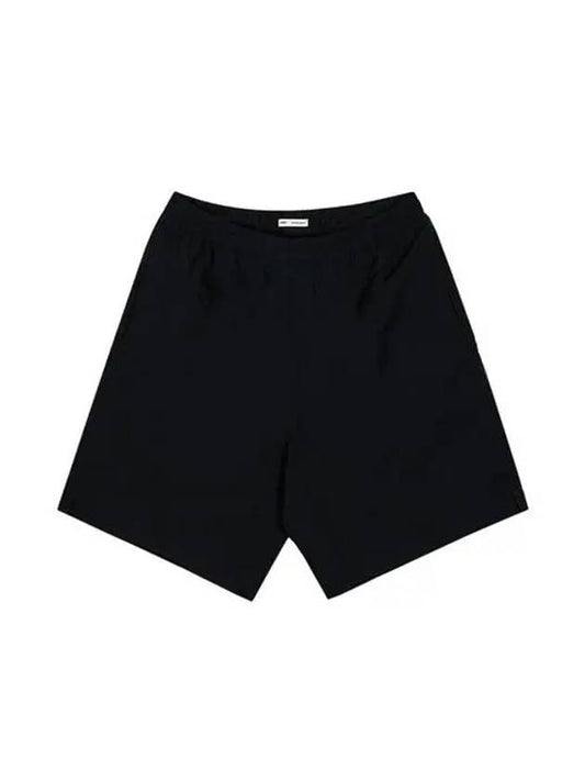 Logo Swim Shorts Black - AMI - BALAAN 2