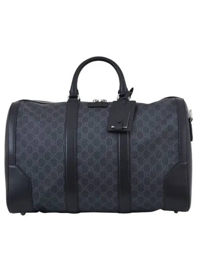 GG Supreme Carry On Duffel Bag Black - GUCCI - BALAAN.