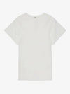 Embroidered Logo Cotton Short Sleeve T-Shirt White - TOTEME - BALAAN 2