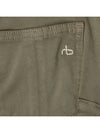 Rag & Bone Zipper Cotton Skinny Pants Khaki W15480163 - RAG & BONE - BALAAN 6