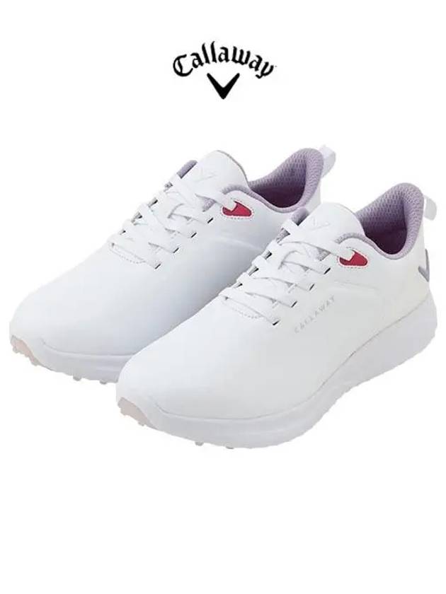 ANZA Spikeless Golf Shoes White - CALLAWAY GOLF - BALAAN 1