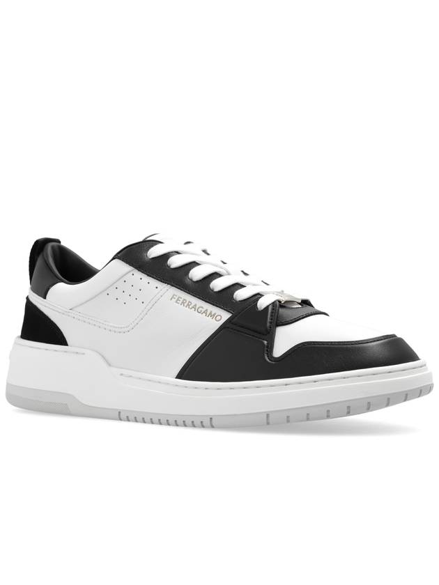 FERRAGAMO ‘Dennis’ Sneakers, Men's, White - SALVATORE FERRAGAMO - BALAAN 4