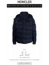 Vezere short down padded jacket night blue - MONCLER - BALAAN 3