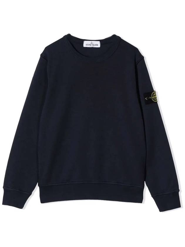 Kids Waffen Patch Sweatshirt Navy 761661340 V0020 - STONE ISLAND - BALAAN 2