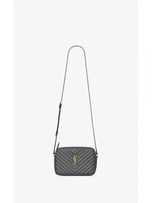 YSL Cross Bag Quilted Leather Lou Camera Bag Storm Bag 761554DV7071112 - SAINT LAURENT - BALAAN 1