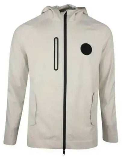 Men's Repeller Soft Shell Hoodie Jacket Beige - G/FORE - BALAAN 2