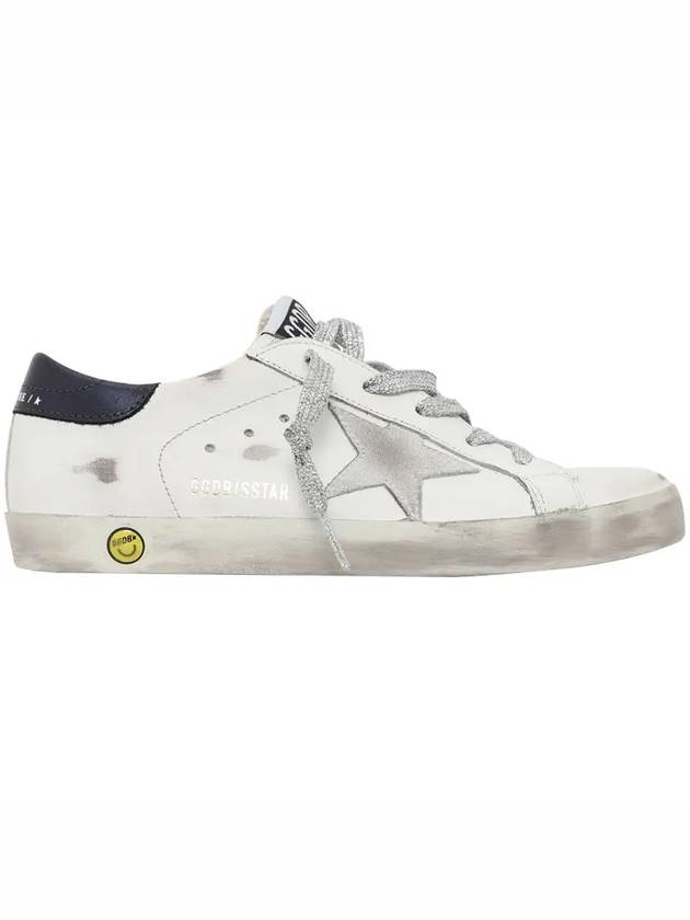 Women's Navy Tab Superstar Low Top Sneakers White - GOLDEN GOOSE - BALAAN 2