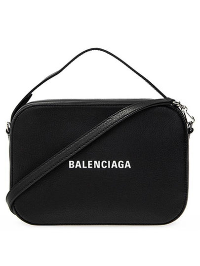 Everyday Logo Small Camera Cross Bag Black - BALENCIAGA - BALAAN 2