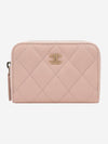 Zipper caviar card wallet gold pink AP0216 B10583 NY558 - CHANEL - BALAAN 1