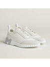 Bouncing Sneakers Mesh Suede Goatskin Blanc Blanc - HERMES - BALAAN 2