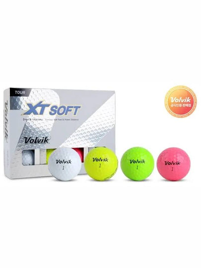 XT soft 3-piece urethane color golf ball - VOLVIK - BALAAN 2