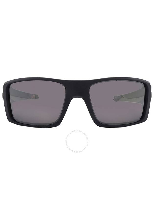 Oakley Heliostat Prizm Black Polarized Wrap Men's Sunglasses OO9231 923102 61 - OAKLEY - BALAAN 1