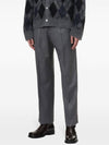 Pleated Detail Straight Pants Grey - OUR LEGACY - BALAAN 4