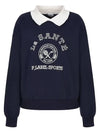 Knit collar color combination Lasante sweatshirt MW3WP315 - P_LABEL - BALAAN 4