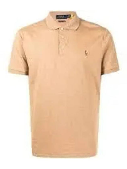 Pony Embroidery Polo Shirt Beige - POLO RALPH LAUREN - BALAAN 2