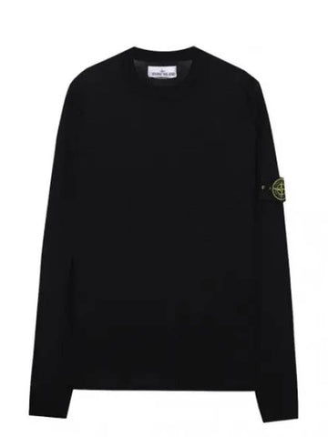 Stretch cotton crewneck knit men - STONE ISLAND - BALAAN 1