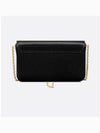 Saddle Chain Pouch Bag Black - DIOR - BALAAN 6