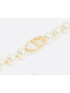 30 Montaine White Pearl Bracelet Gold - DIOR - BALAAN 4