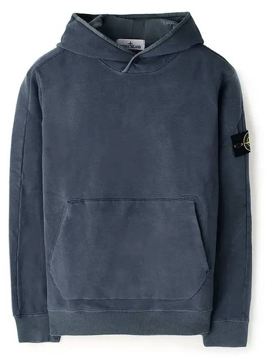 Compass Logo Patch Hoodie Grey - STONE ISLAND - BALAAN 2