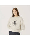 Brushed Options LESM Two Lines Logo Sweat Shirts GREIGE - LE SOLEIL MATINEE - BALAAN 2