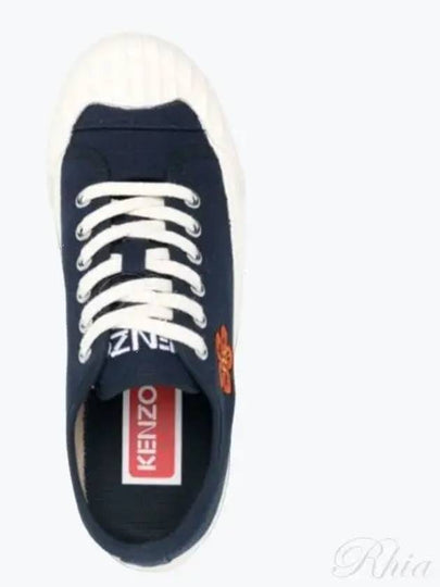 Shool Boke Flower Low Top Sneakers Navy - KENZO - BALAAN 2