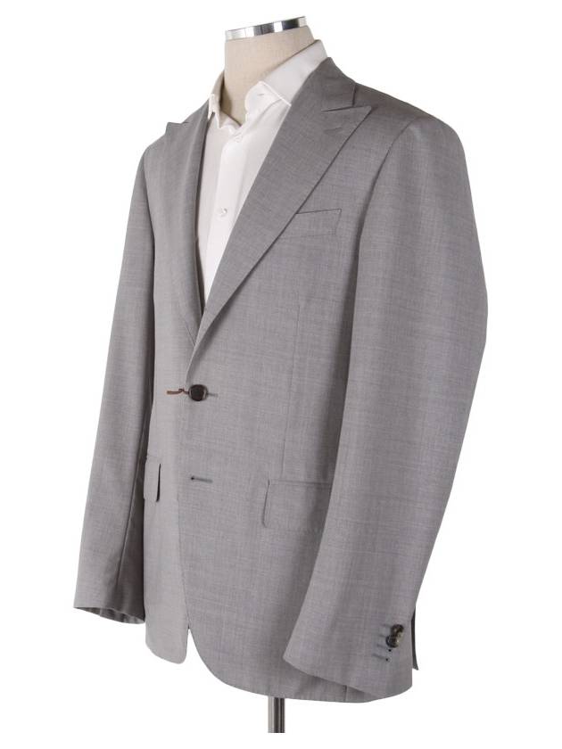 ID1PM3127Z Gray Wool Suit - CARUSO - BALAAN 4