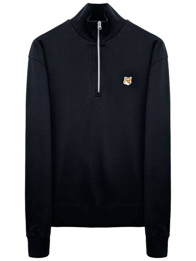 Fox Head Half Zip Up Sweatshirt MM00314 P199 - MAISON KITSUNE - BALAAN 2