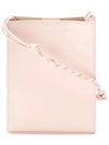 Logo Small Tangle Leather Cross Bag Pink - JIL SANDER - BALAAN 3