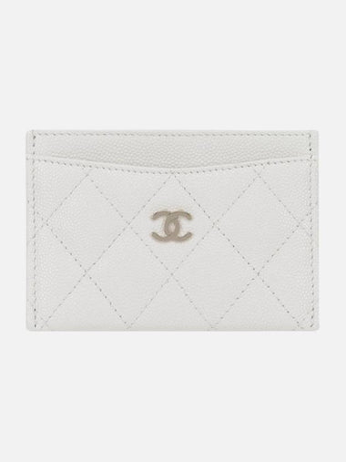 Classic card holder white gold AP0213 B10583 10601 - CHANEL - BALAAN 1