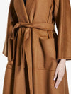 Ludmilla Belted Single Coat Brown - MAX MARA - BALAAN 4