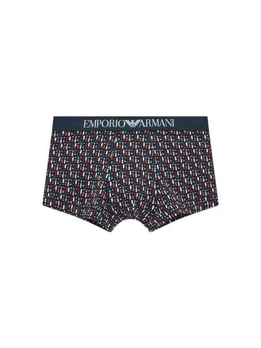 UNDERWEAR Men s Logo Banding Patterned Cotton Drose Marine 270017 - EMPORIO ARMANI - BALAAN 1