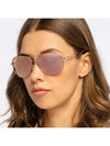 Eyewear Tara Boeing Sunglasses Light Gold - BURBERRY - BALAAN 2