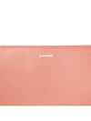 Knot Detail Leather Tote Bag Pink - JIL SANDER - BALAAN 8