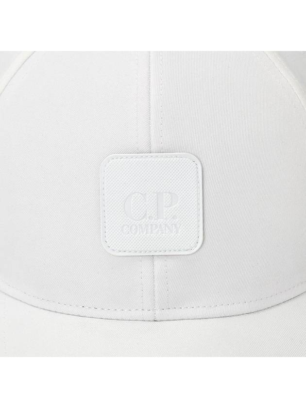 Logo Patch Ball Cap White - CP COMPANY - BALAAN 7