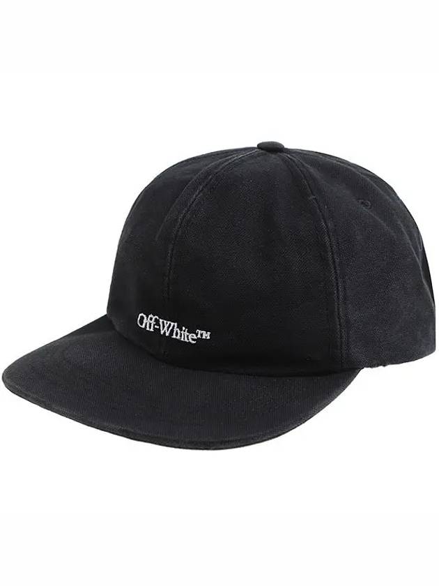 Logo Embroidery Ball Cap Black - OFF WHITE - BALAAN 3