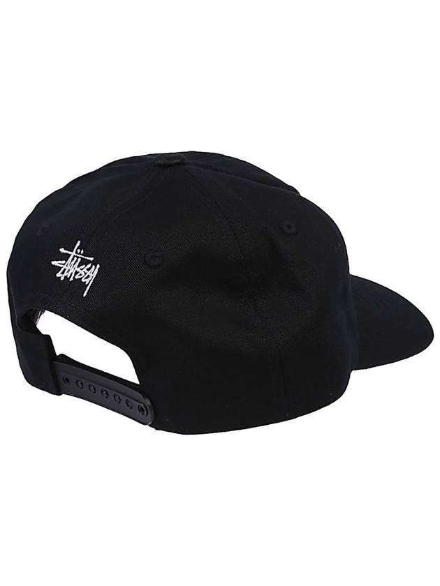 Low Profile Big Basic Ball Cap Anthracite - STUSSY - BALAAN 4