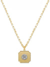 Unisex BB Triope Italian Chain Necklace 22K Gold - BE/GINS - BALAAN 2