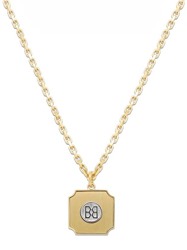 Unisex BB Triope Italian Chain Necklace 22K Gold - BE/GINS - BALAAN 2