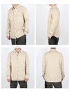 Button Shirt Jacket Beige - RICK OWENS - BALAAN 3