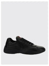 America's Cup Patent Leather Low Top Sneakers Black - PRADA - BALAAN 2