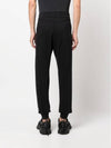 Light Fleece Utility Track Pants Black - CP COMPANY - BALAAN 7