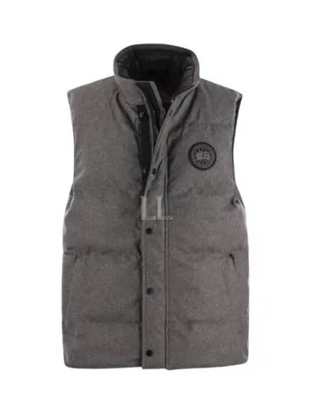 Canada Goose Gar on Padding Vest Gray Melange 4151M11551 - CANADA GOOSE - BALAAN 1