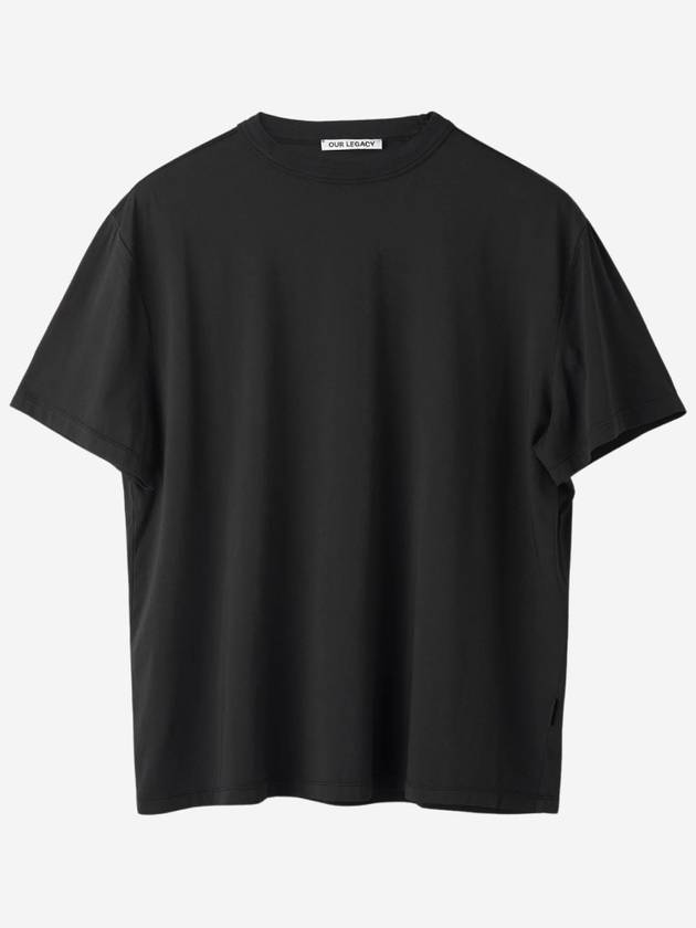 New Box Short Sleeve T-Shirt Black - OUR LEGACY - BALAAN 2