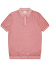 Men's Solid Collar Short Sleeve TShirt MMSWM5T33 580 - AT.P.CO - BALAAN 7