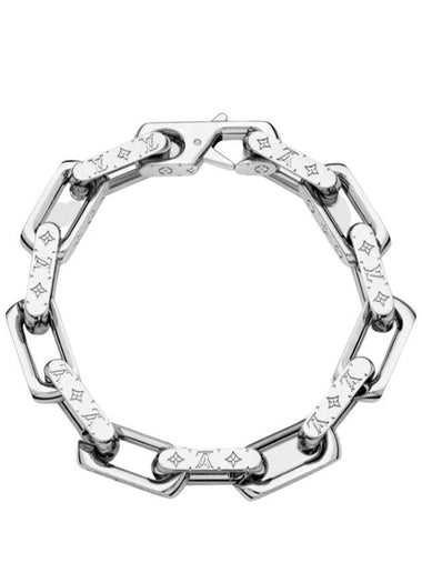 Monogram Chain Bracelet Silver - LOUIS VUITTON - BALAAN 1