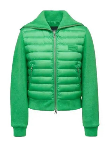 Parella Green Women s Outerwear Padding - DUVETICA - BALAAN 1