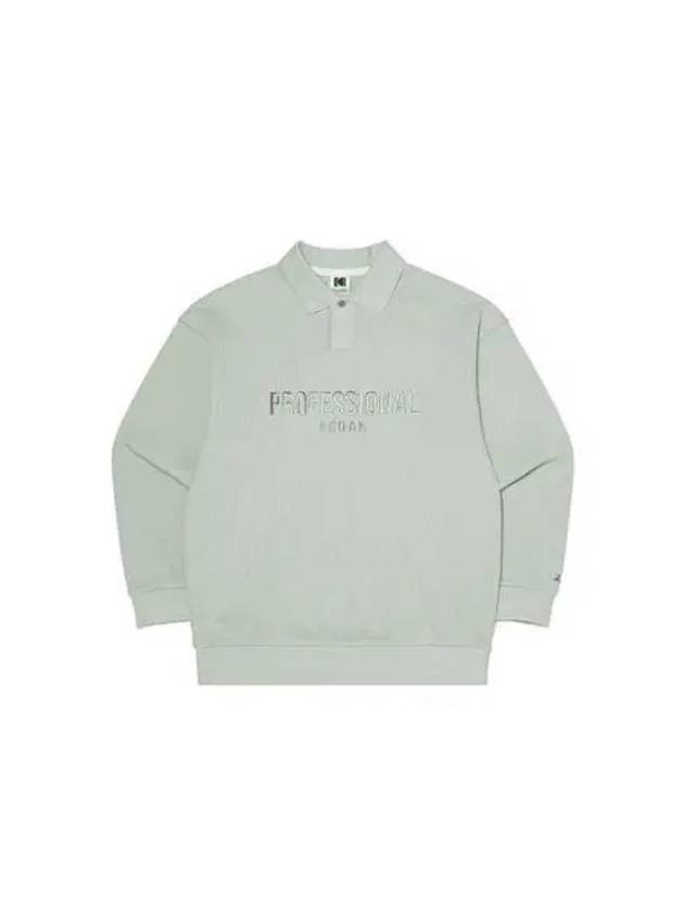 KODAK Apparel Professional Waffle Collar Sweatshirt GRAY - KODO - BALAAN 1