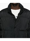 Garment Dyed Crinkle Reps Down Padding Black - STONE ISLAND - BALAAN 5