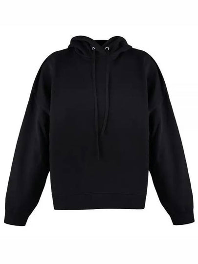 Lettering Printing Back Cotton Hoodie Black - MAISON MARGIELA - BALAAN 2