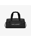 Saint Laurent Nylon Nux Duffel Bag Black Platinum Luxray - ETC - BALAAN 1